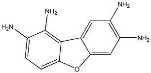 1,2,7,8-Dibenzofurantetramine Structure