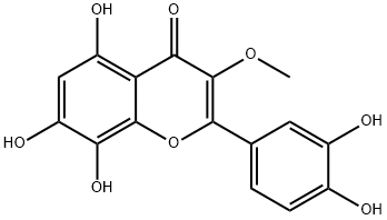 Gossypetin 3-methyl ether Struktur