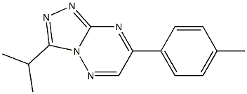 4-(4-methylphenyl)-9-propan-2-yl-1,2,5,7,8-pentazabicyclo[4.3.0]nona-2 ,4,6,8-tetraene,86870-02-2,结构式