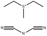二乙基甲基硫二氰胺, 869276-89-1, 结构式