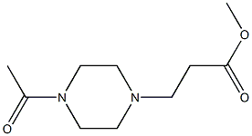 methyl 3-(4-acetylpiperazin-1-yl)propanoate,874815-97-1,结构式