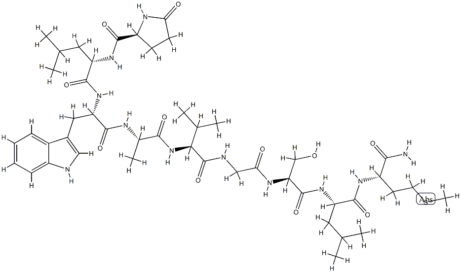 phyllolitorin, Leu-8-,87734-76-7,结构式