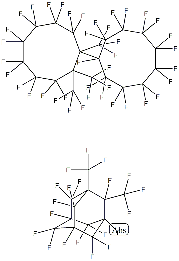 perfluorodimethyladamantane-perfluorotrimethylbicyclononane Structure