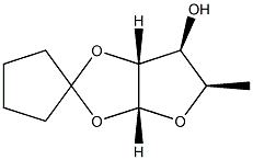 -alpha--D-Xylofuranose,1,2-O-cyclopentylidene-5-deoxy-(9CI) Struktur