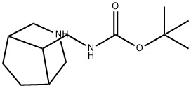 叔-丁基 ((1R,5S)-3-氮杂二环[3.2.1]辛烷-8-基甲基)氨基甲酯,882188-70-7,结构式