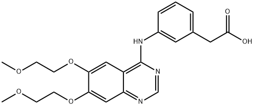 厄洛替尼杂质G 结构式