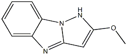 4H-Pyrazolo[1,5-a]benzimidazole,2-methoxy-(9CI),88787-41-1,结构式