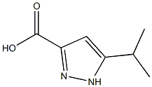 3-isopropyl-1H-pyrazole-5-carboxylic acid(SALTDATA: FREE) Structure