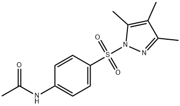 N-{4-[(3,4,5-trimethyl-1H-pyrazol-1-yl)sulfonyl]phenyl}acetamide|