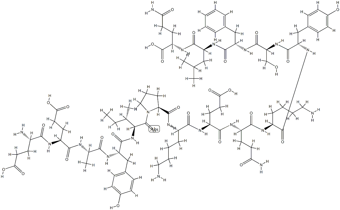 somatotropin (32-46) 结构式