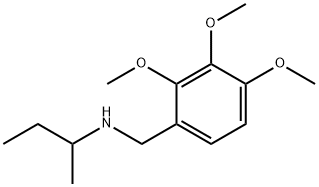 butan-2-yl[(2,3,4-trimethoxyphenyl)methyl]amine Structure