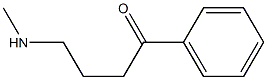 4-(methylamino)-1-phenylbutan-1-one Structure