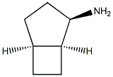 Bicyclo[3.2.0]heptan-2-amine, (1-alpha-,2-ba-,5-alpha-)- (9CI) Struktur