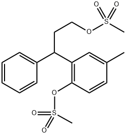 5-Methyl-2-[(Methylsulfonyl)oxy]-γ-phenylbenzenepropanol 1-Methanesulfonate|5-Methyl-2-[(Methylsulfonyl)oxy]-γ-phenylbenzenepropanol 1-Methanesulfonate