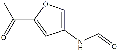 Formamide, N-(5-acetyl-3-furyl)- (6CI,7CI) Structure