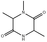 2,5-Piperazinedione,1,3,6-trimethyl-(7CI) Structure