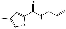 5-Isoxazolecarboxamide,N-allyl-3-methyl-(7CI) 化学構造式