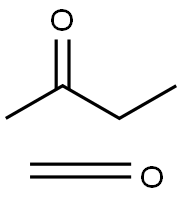 Formaldehyde, polymer with 2-butanone Struktur