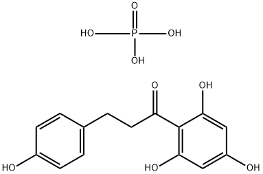 Polyphloretin Phosphate 化学構造式