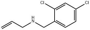 [(2,4-ジクロロフェニル)メチル](プロプ-2-エン-1-イル)アミン 化学構造式