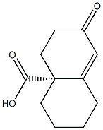91684-28-5 [R,(-)]-3,4,5,6,7,8-Hexahydro-2-oxo-4aβ(2H)-naphthalenecarboxylic acid