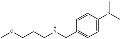 4-{[(3-methoxypropyl)amino]methyl}-N,N-dimethylaniline Structure