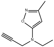 5-Isoxazolamine,N-ethyl-3-methyl-N-2-propynyl-(9CI) Structure