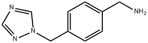 [4-(1H-1,2,4-triazol-1-ylmethyl)phenyl]methanamine Struktur