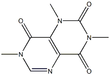 3,8,10-trimethyl-3,5,8,10-tetrazabicyclo[4.4.0]deca-4,11-diene-2,7,9-trione Structure