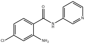 2-amino-4-chloro-N-pyridin-3-ylbenzamide Struktur