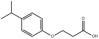 3-(4-isopropylphenoxy)propanoic acid,926257-24-1,结构式