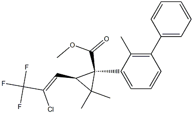 BIFENTHRIN Structure