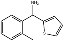 噻吩-2-基(邻甲苯基)甲胺, 933684-18-5, 结构式