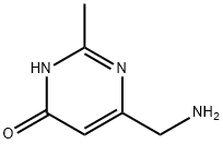 6-(aminomethyl)-2-methyl-4-pyrimidinol(SALTDATA: 1.75HCl 0.3H2O 0.05NaCl),933708-20-4,结构式