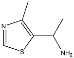 5-Thiazolemethanamine,  -alpha-,4-dimethyl- Struktur