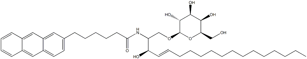 1-O-Galactosyl-2-N-(6-(2-anthroyl)hexanoyl)-4-sphingenine|