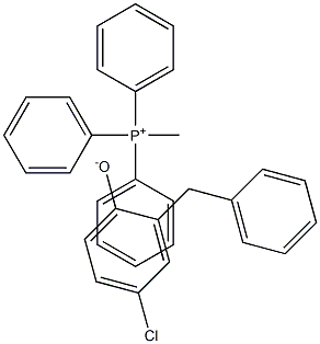 methyltriphenylphosphonium, salt with 2-benzyl-4-chlorophenol (1:1) 结构式