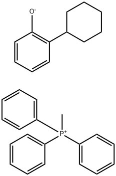 methyltriphenylphosphonium, salt with 2-cyclohexylphenol (1:1)|