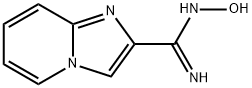 N'-hydroxyimidazo[1,2-a]pyridine-2-carboximidamide(SALTDATA: FREE) Struktur