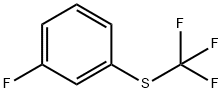 3-Fluorophenyl trifluoroMethyl sulfide 
 3-Fluoro-4-(trifluoroMethylthio)benzene|间三氟甲硫基氟化苯,间氟苯基三氟甲硫基醚
