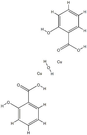 bis(2-hydroxybenzoato-O1,O2)-mu-oxodicopper|