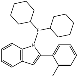 N-(dicyclohexylphosphino)-2-(2μ-methylphenyl)-1H-indole