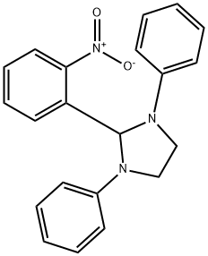 1,3-ジフェニル-2-(2-ニトロフェニル)イミダゾリジン 化学構造式
