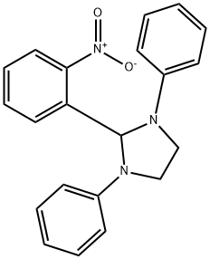 2-(2-nitrophenyl)-1,3-diphenylimidazolidine Struktur