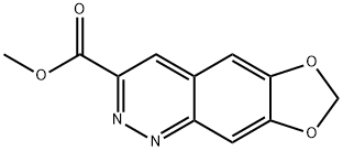 METHYL [1,3]DIOXOLO[4,5-G]CINNOLINE-3-CARBOXYLATE Structure