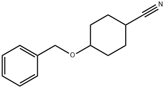 4-Benzyloxy-1-cyclohexanecarbonitrile (cis / trans mixture) Structure