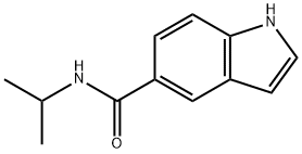 N-异丙基-1H-吲哚-5-甲酰胺, 953029-91-9, 结构式