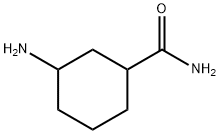 3-氨基环己基甲酰胺 结构式