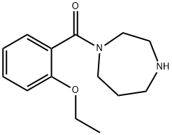 1-(2-エトキシベンゾイル)-1,4-ジアゼパン 化学構造式