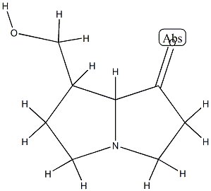 1H-Pyrrolizin-1-one,hexahydro-7-(hydroxymethyl)-(6CI),98426-36-9,结构式